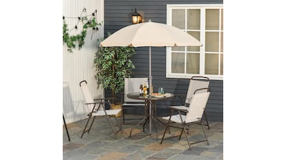Este es el mejor juego de muebles para la terraza o el jardín que se puede comprar en Amazon