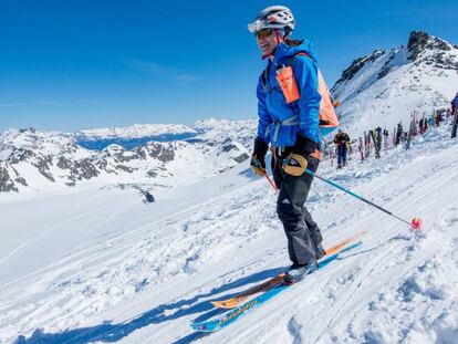 Pippa Middleton, esquiando en Suiza el pasado mes de abril.