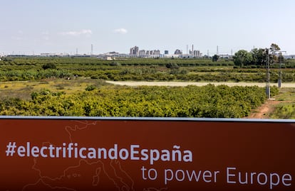 Terrenos sobre los que se asentará la gigafactoría de Sagunto.