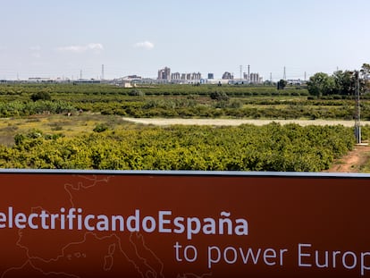 Terrenos en el término municipal de Sagunto donde se instalará la gigafactoría.