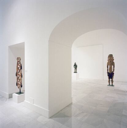 Vista de sala de la exposición 'Coleccion Beyeler' (1989).