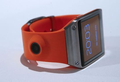 El reloj Samsung Galaxy Gear.