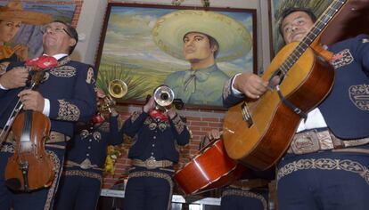 Mariachis en Garibaldi.