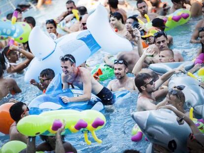 La fiesta gay en Isla Fantas&iacute;a el a&ntilde;o pasado. 