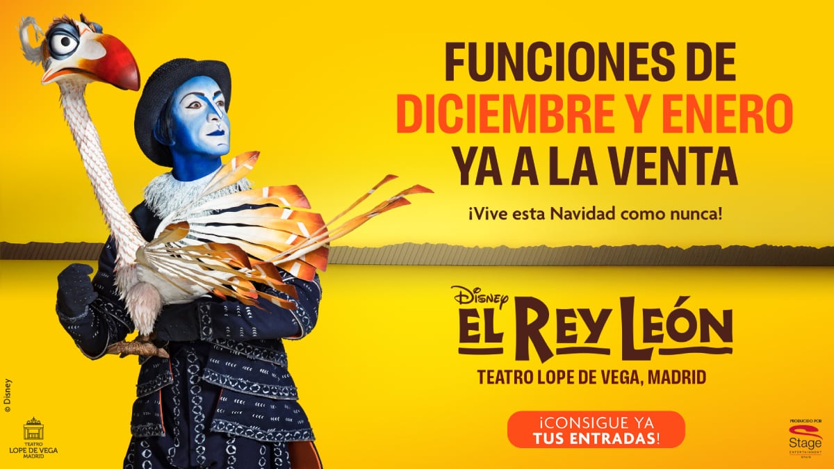 Imagen promocional del musical 'El Rey León'.