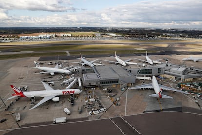 El aeropuerto de Heathrow, en Londres.