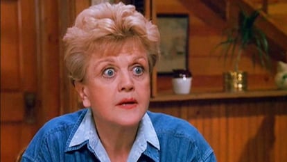 Angela Lansbury como Jessica Fletcher en 'Se ha escrito un crimen'.