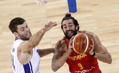 Ricky Rubio, ante Svrdlik.