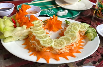 Comida viejuna vietnamita: dragón