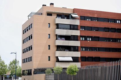 Bloque de viviendas en Madrid.