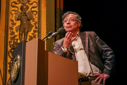 El presidente Gustavo Petro