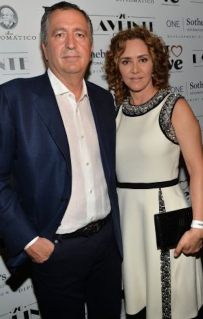 Jorge Vergara y Angélica Fuentes.