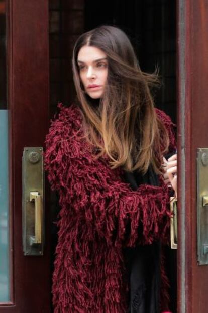 Aimee Osbourne, que ha lanzado su primer sencillo, en Nueva York.