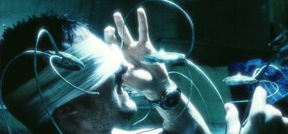 Tom Cruise en Minority Report.