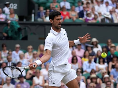 Bautista - Djokovic, la semifinal de Wimbledon 2019, en imágenes