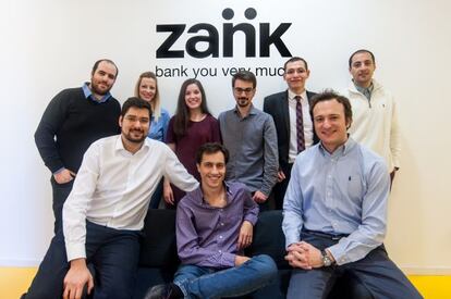 El equipo de Zank.