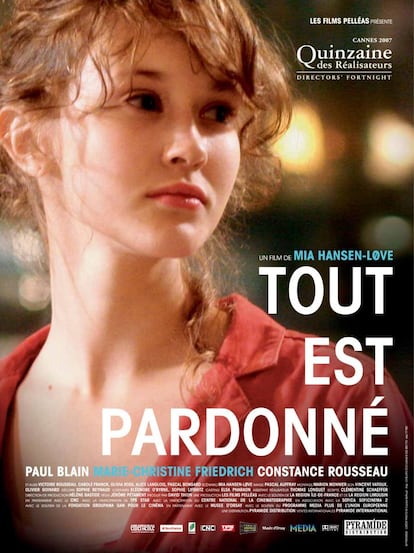 Cartel de la película 'Todo está perdonado/Tout est pardonné', 2007, de Mia Hansen-Love