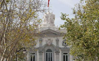 Sede del Tribunal Supremo, en Madrid.