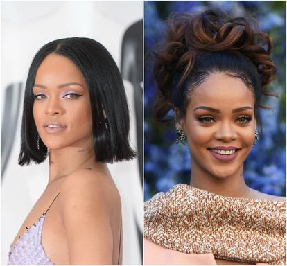 Tras siete años juntos, Rihanna y Drake terminaron su relación. Y la cantante no dudó en cambiar de 'look', con unas mechas más claras a su color natural. Sin embargo, tampoco fue una transformación drástica viendo el historial del cabello de Rihanna, que ha llegado a teñirse el pelo incluso de rojo.