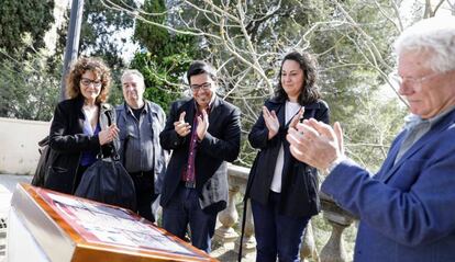 Acto de homenaje a Francesc Ferrer i Guàrdia.