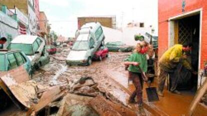 Inundaci&oacute;n en el Cerro de los Reyes, Badajoz.