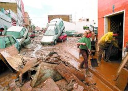 Inundaci&oacute;n en el Cerro de los Reyes, Badajoz.