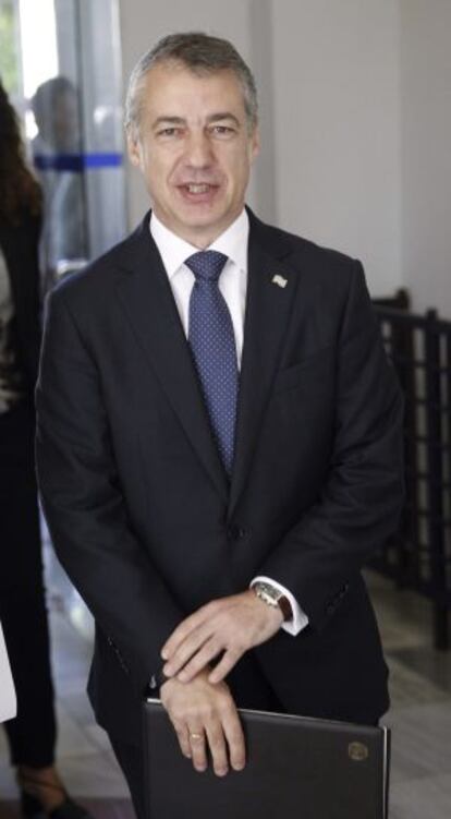 El lehendakari Iñigo Urkullu.