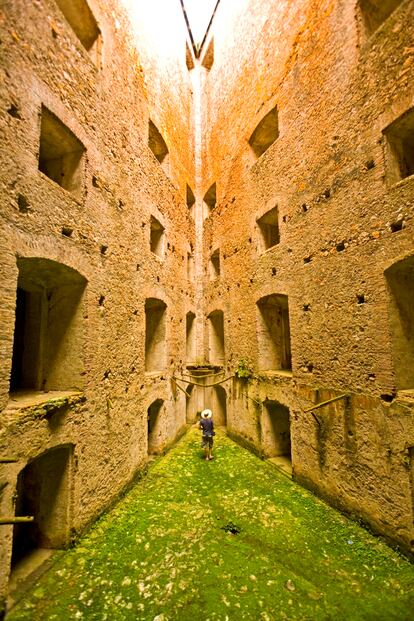 Interior de la ciudadela Laferrière (una de las fortalezas más grandes de América), construida por encargo del rey Henri Christophe en el norte de Haití. 