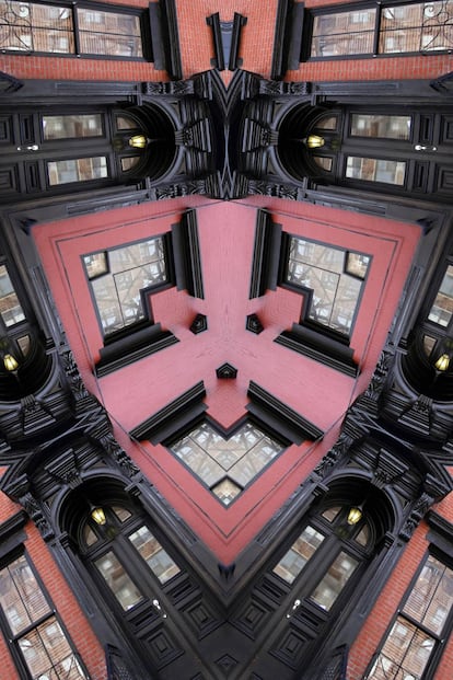 Imagen tratada de edificios