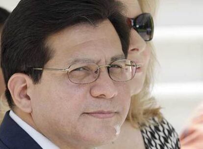 El fiscal general Alberto Gonzales, la semana pasada en Maine.