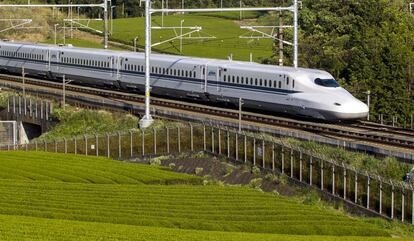 El tren Shinkansen N700S, elegido para la línea de alta veocidad de Texas.