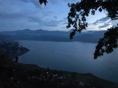 El embalse de Valle de Bravo (Estado de México).