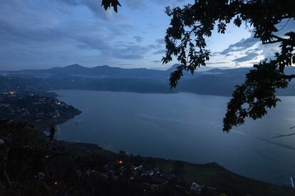 El embalse de Valle de Bravo (Estado de México).