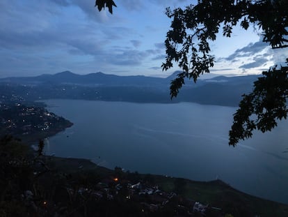 El embalse de Valle de Bravo (Estado de México).