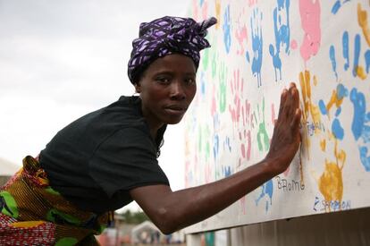 Siah Togba ha sobrevivido al ébola en Liberia.