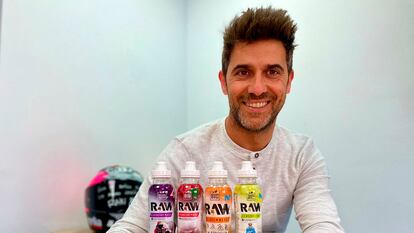 Rubén González, creador de las bebidas Raw.