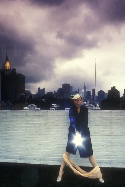 Imagen en Nueva York de Debbie Harry.