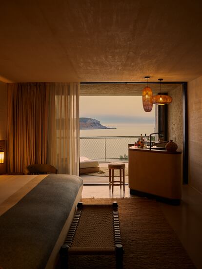 Una de las 'suites' del hotel Six Senses Ibiza.