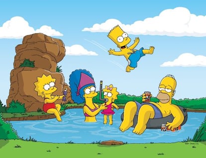 Imagen promocional de Los Simpson