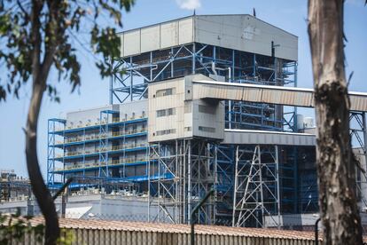 La central térmica de carbón de Los Barrios, en Cádiz.