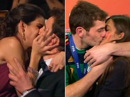 ¿Ha desbancado el beso de los Goya al beso del Mundial?
