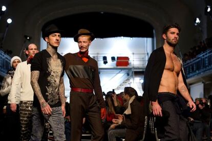 Desfile de Jean Paul Gaultier.