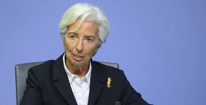 Christine Lagarde, presidenta del BCE