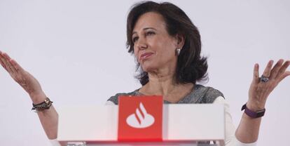 Ana Botín, presidenta de Banco Santander