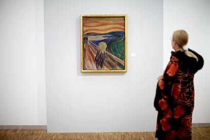El cuadro 'El grito', en el Museo Munch de Oslo.