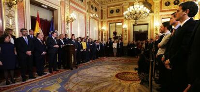 Celebració del Dia de la Constitució al Congrés dels Diputats.