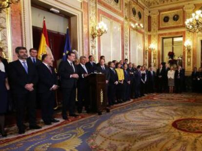 Celebración del Día de la Constitución en el Congreso de los Diputados.