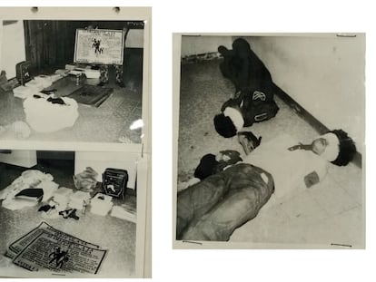 Personas detenidas-desaparecidas en el interior del centro clandestino que operaba en las instalaciones del cuartel de la 9ª Zona Militar en Culiacán (Sinaloa), en una imagen de 1978.