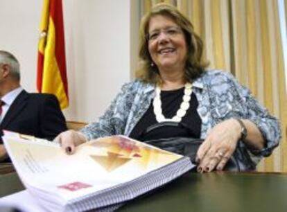 La presidenta de la Comisión Nacional del Mercado de Valores (CNMV), Elvira Rodríguez.