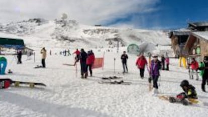 La estaci&oacute;n de esqu&iacute; de Sierra Nevada.